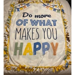 NWT Fleece 48” Throw Blanket